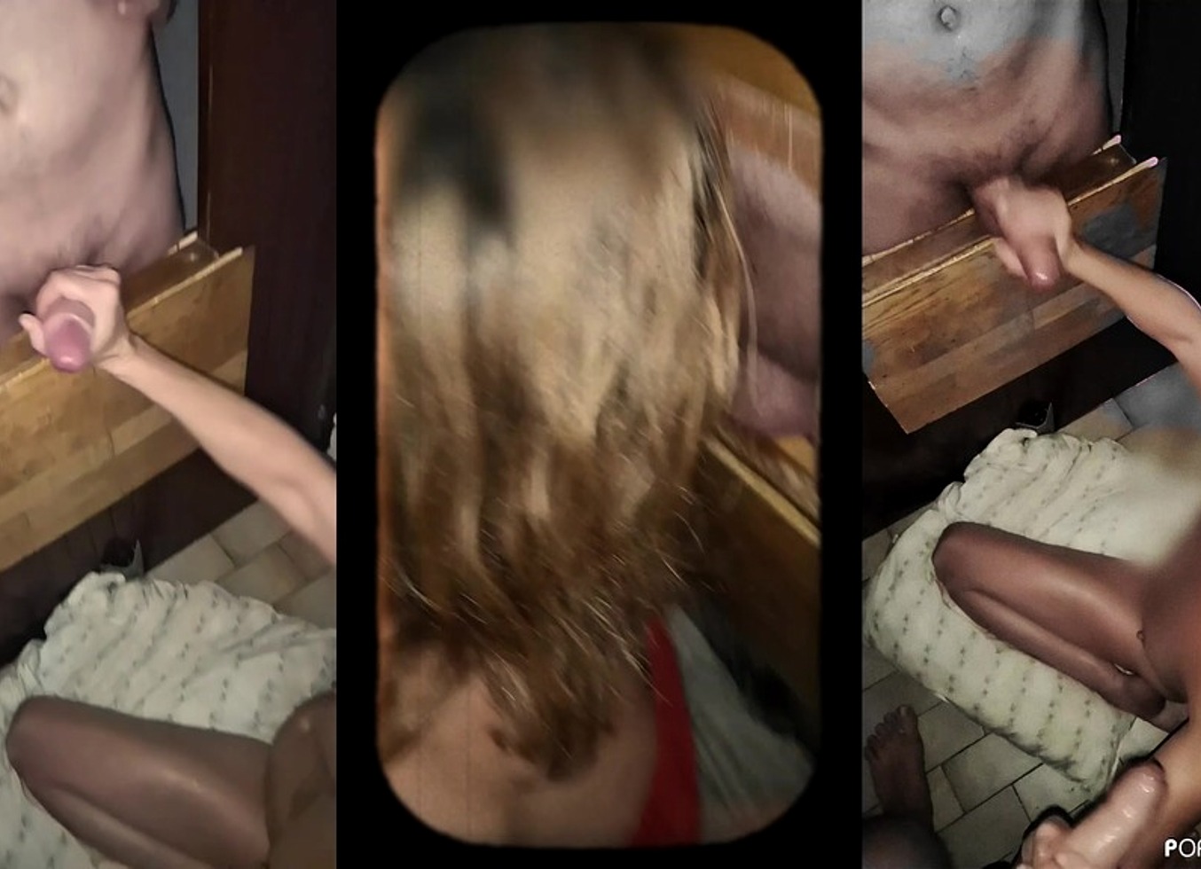 Sucking& Fucking Strangers At Gloryhole -Vintage Scene