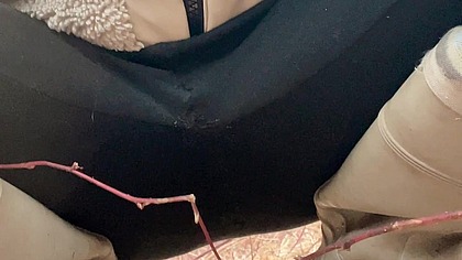 pee sexy on the forest so cool