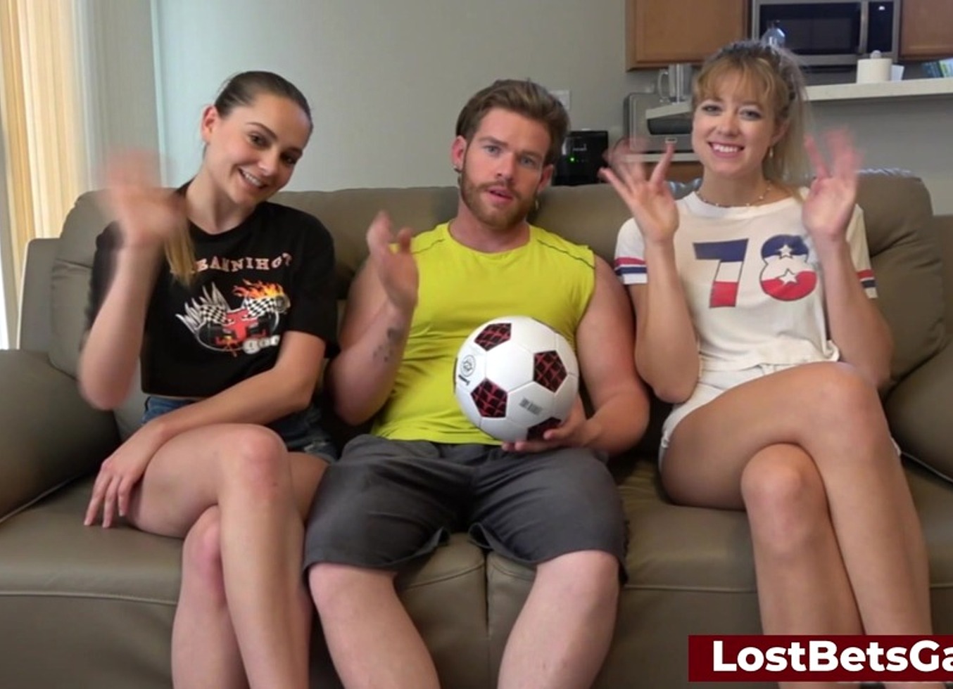 After Playing Strip Soccer, They Go Into The Swimming Pool To Enjoy Some Hardcode Fun