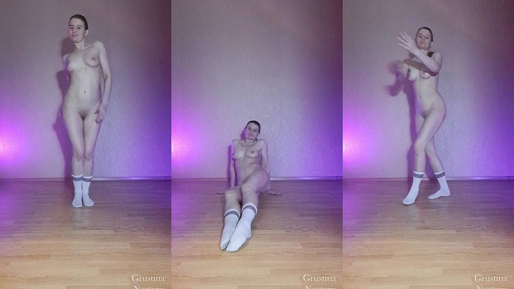 new dance in a socks (Grustina Nectaria) new dance in a socks (Grustina Nectaria)