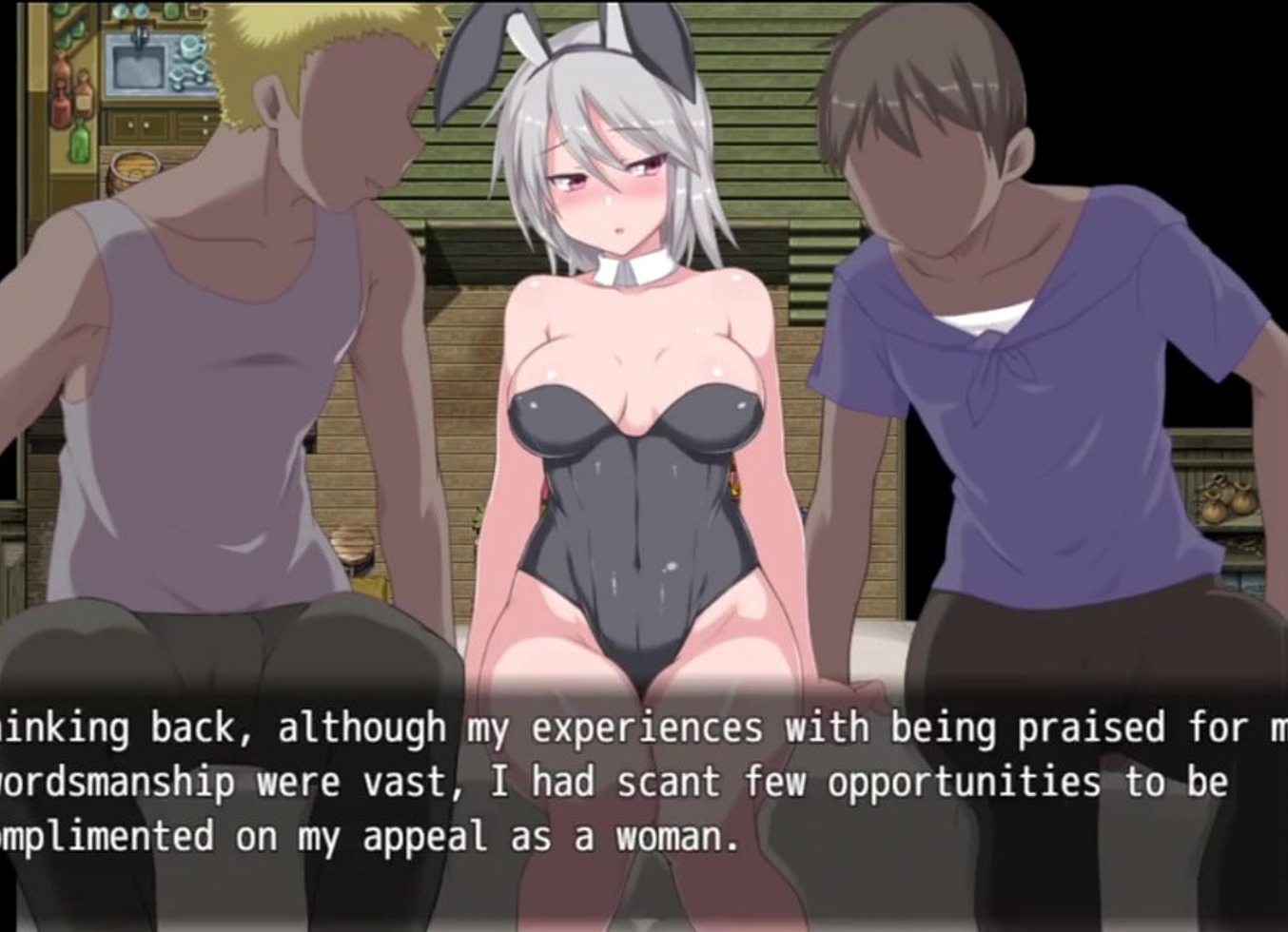 Hentai Game. Beautiful Busty Girl Is Groped And Fucked By Several Men In Public