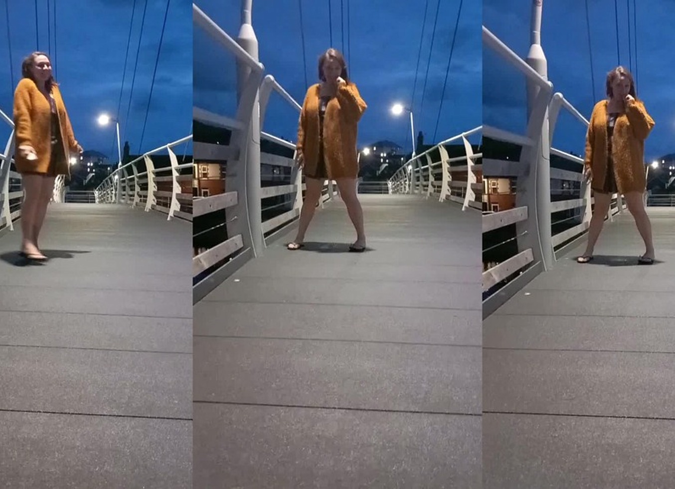 Public Pee On A Bridge