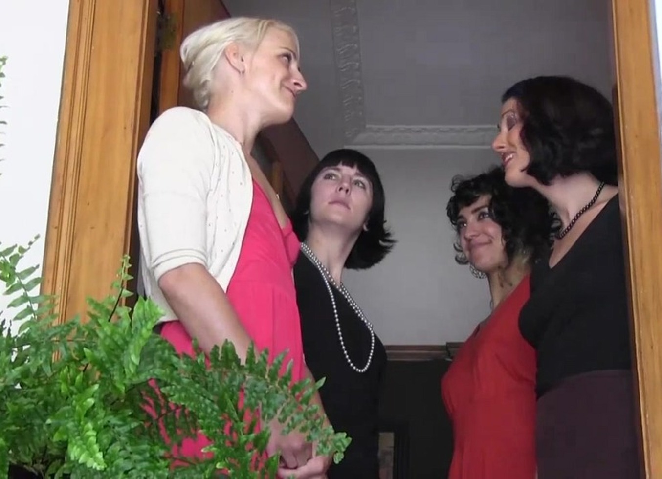 Lesbians Using Having Fun With Strapon