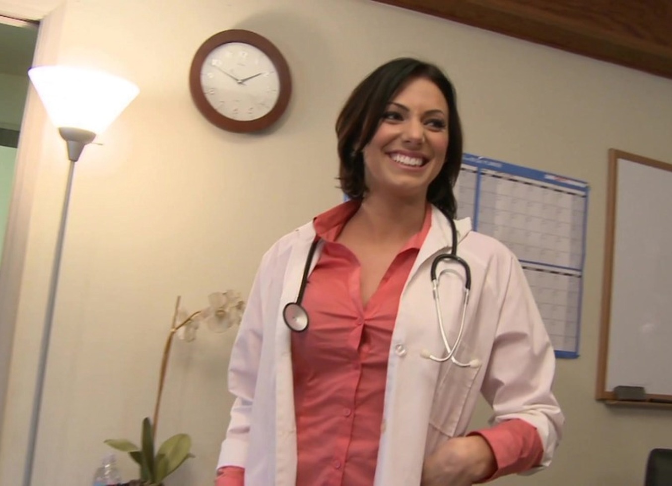 Dr Julez Ventura Takes The Temp Of A Fat Black Cock