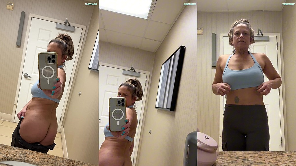 hotel bathroom mirror flashing - booty pump (Tabithaxxx) hotel bathroom mirror flashing - booty pump (Tabithaxxx)