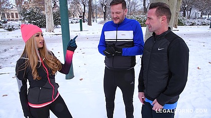 Alyssia Kent's Snowy Adventure: A Tale of Two Unforgettable Friends