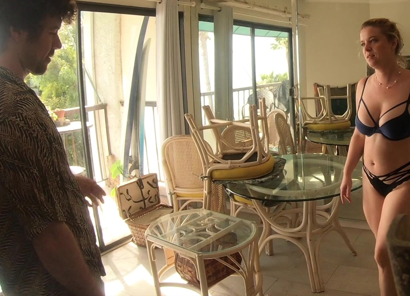 Stepson Helps Divorced Stepmom Move in and Moves in Her