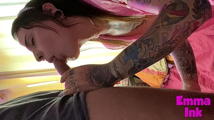 This trans girl got rolled up does deepthroat and creampie - BBC