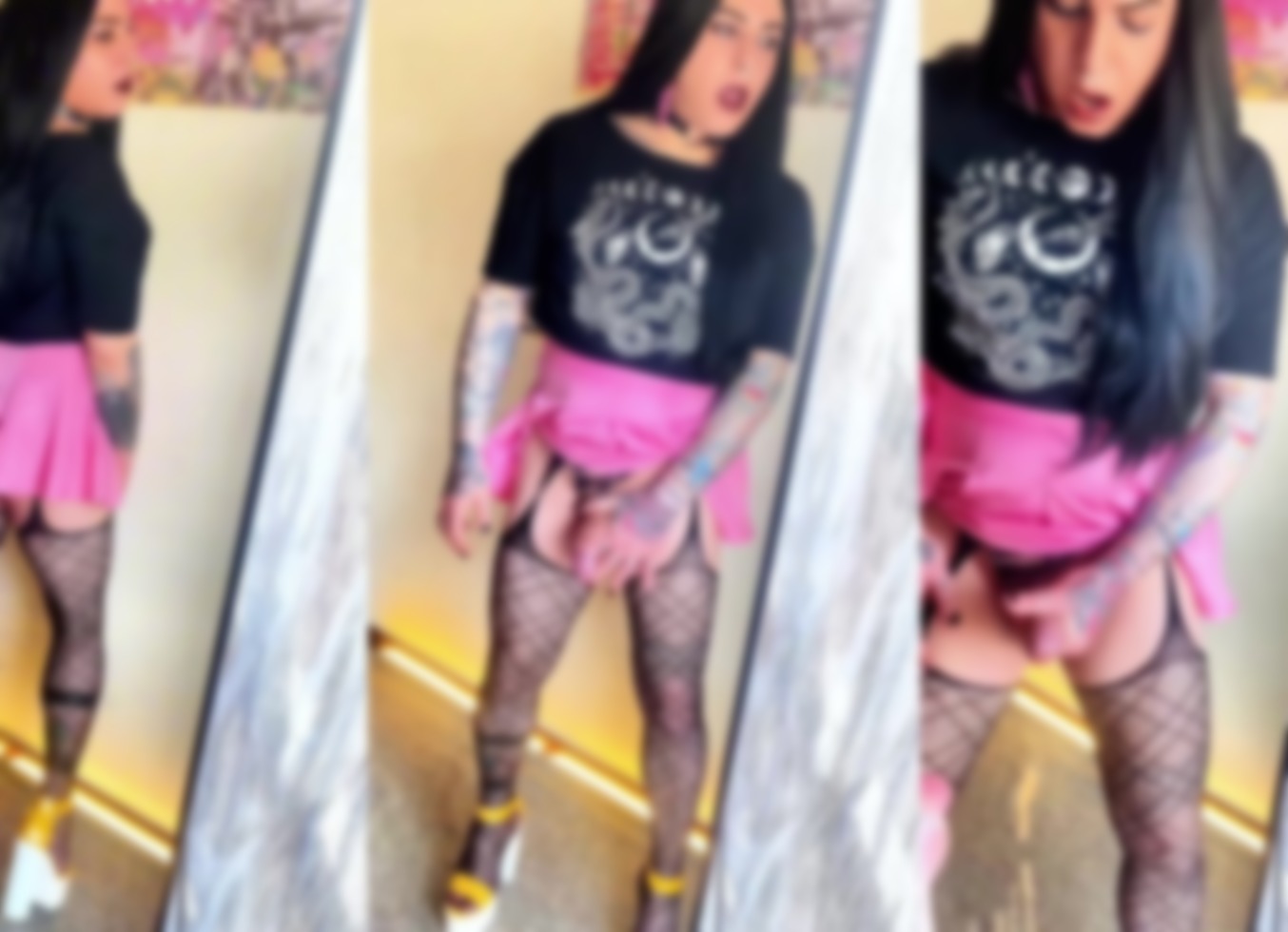 Cumming A Lot In The Mirror