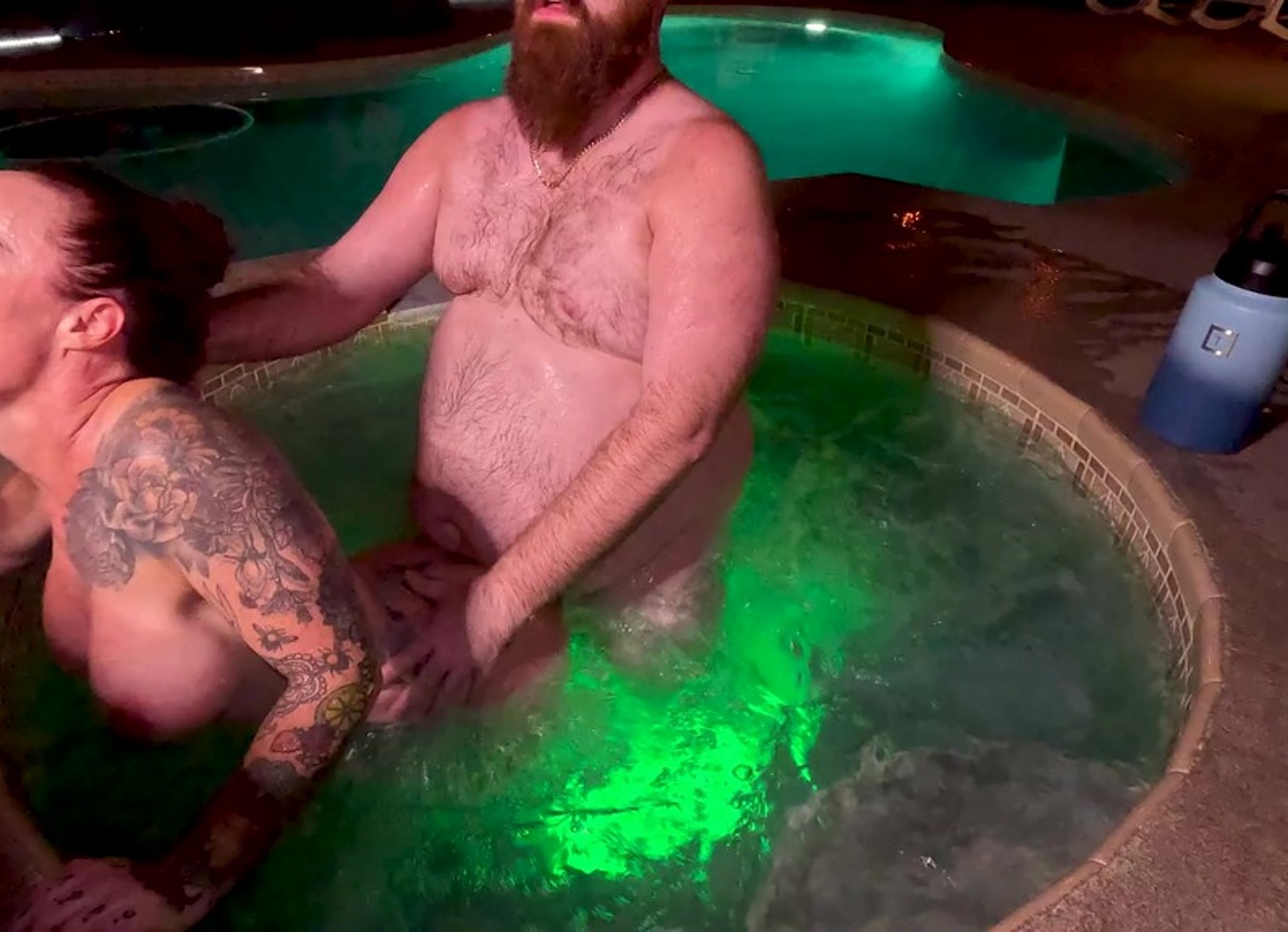 Quickie Hot Tub Fuck With Luci Power Wca Productions