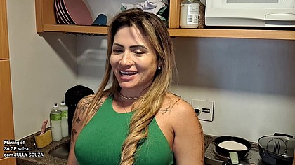 Confira o making of da gravacao com a deliciosa JULLY SOUZA