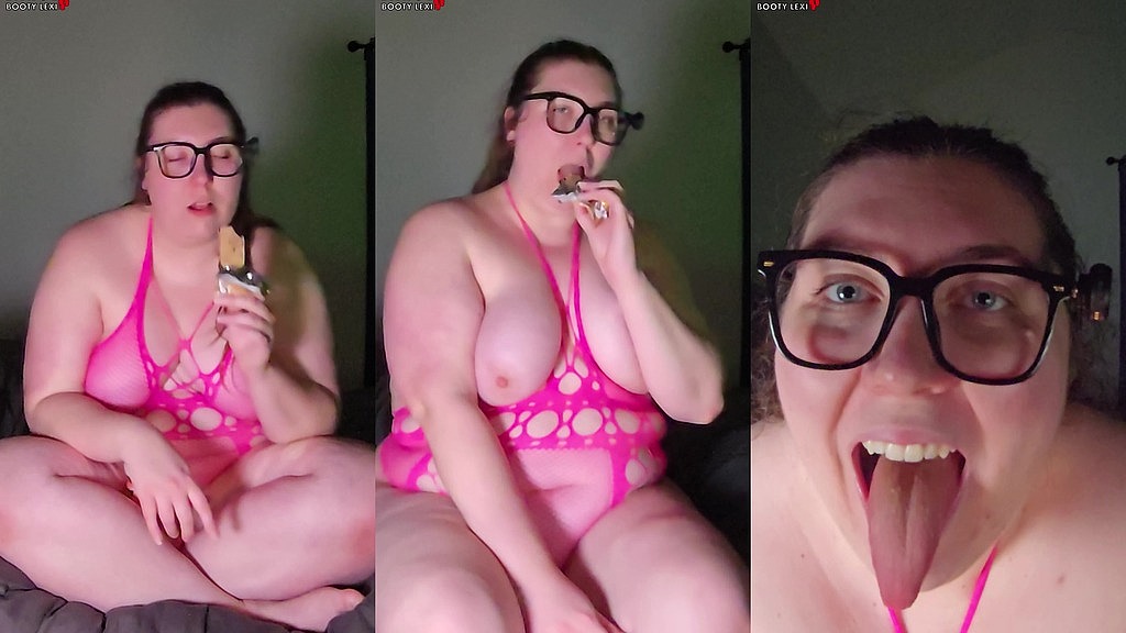 spuntino asmr denso: masticare una barretta proteica, ingoiare un giubbotto antiproiettile e prendere in giro con discorsi sporchi (ritratto 4k) (LargeBootyLexi) thick asmr snack time: chewing protein bar, gulping body armor and dirty talk tease (4k portrait) (LargeBootyLexi)