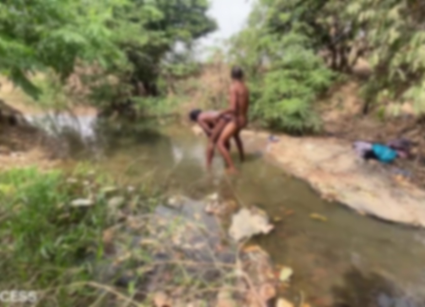 We Took Turns And Fucked A Bitch In The Stream