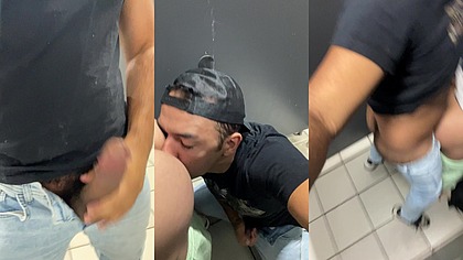 FODI O NOVO FUNCIONARIO DO SHOPPING, TWINK DA BUNDA LISINHA E CHEIROSA LEVOU PICA CALADINHO.