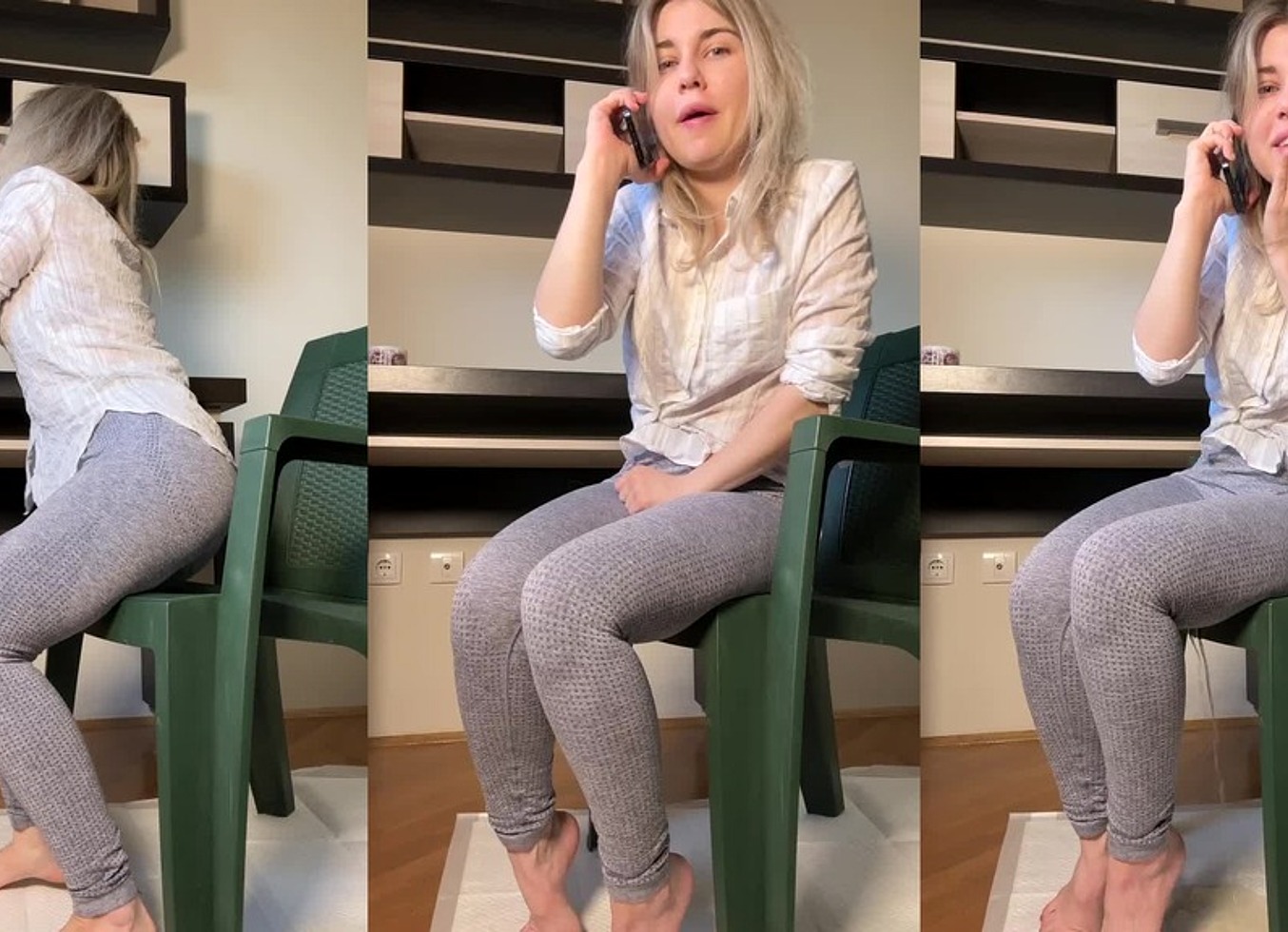 A Call Center Employee Pissed Herself At Work