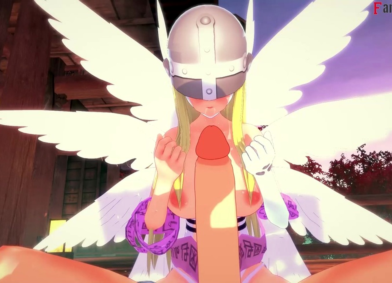 Angelwomon Evolving To Fuck | Full POV | Digimon | Thanks