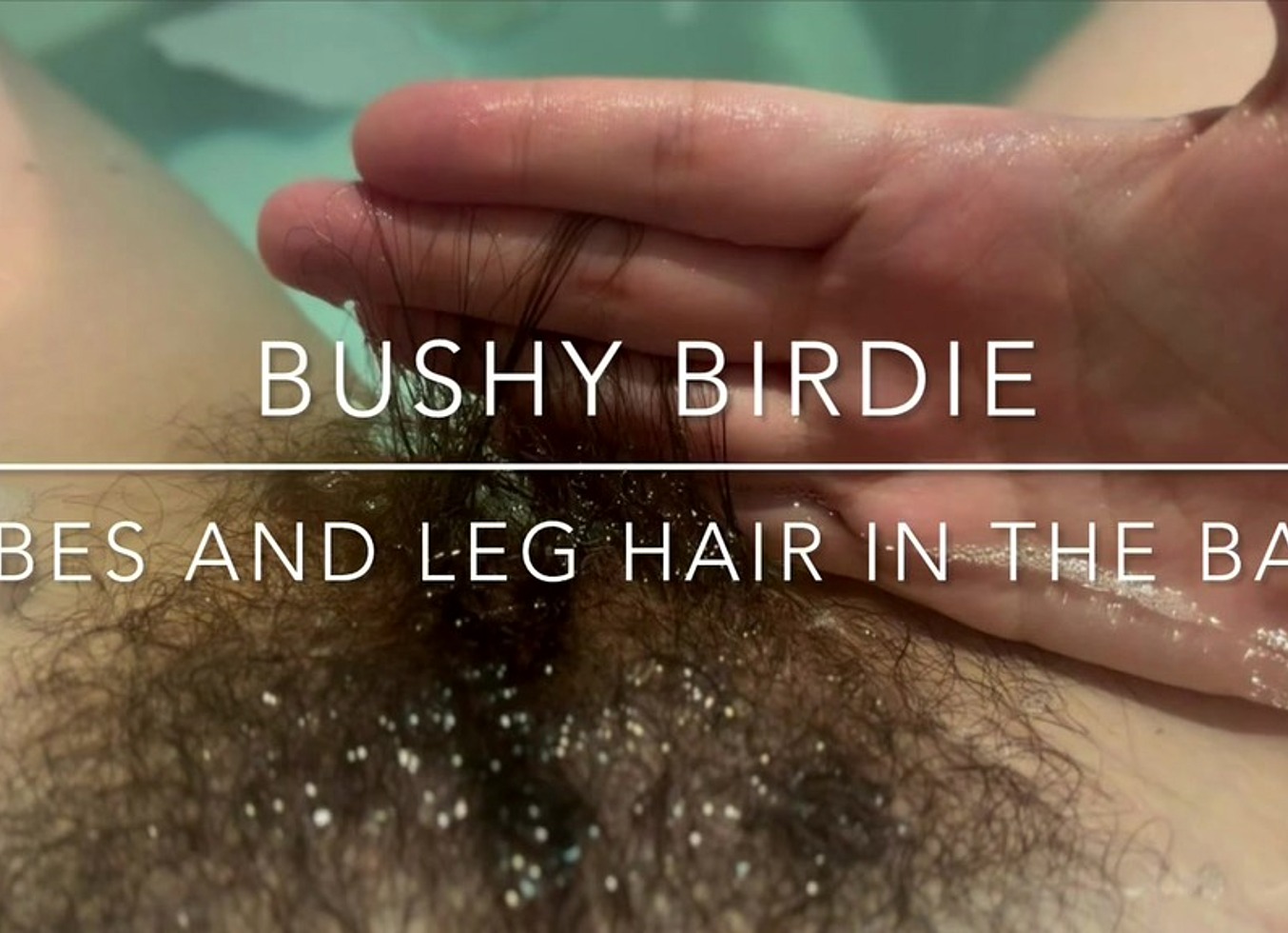 Pubes And Leghair Bath