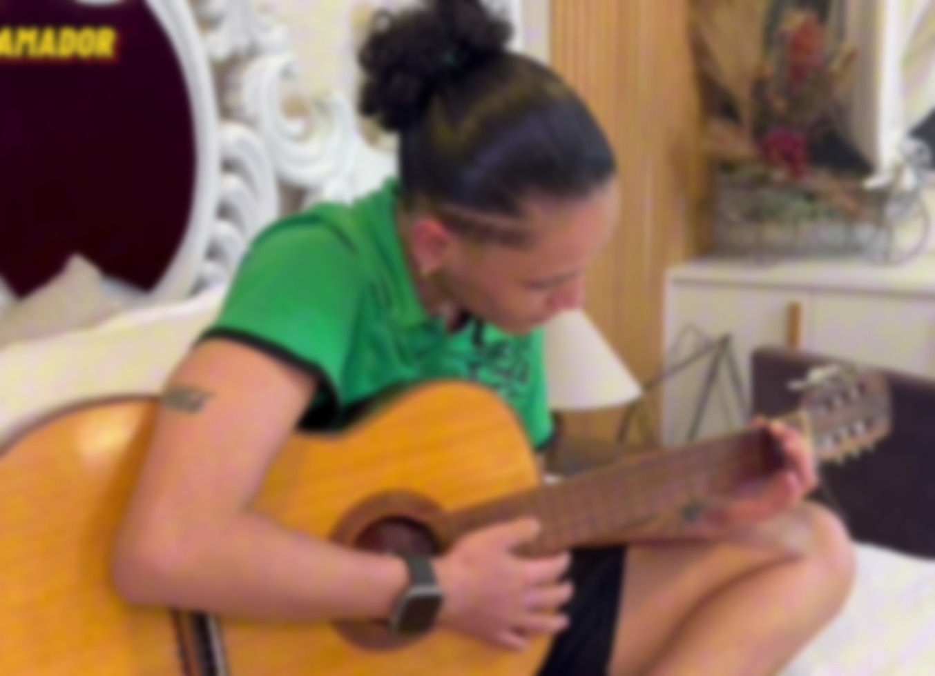 Minha Professora De Aulas De Violao Ficou Excitada Quando Me Viu Tocar