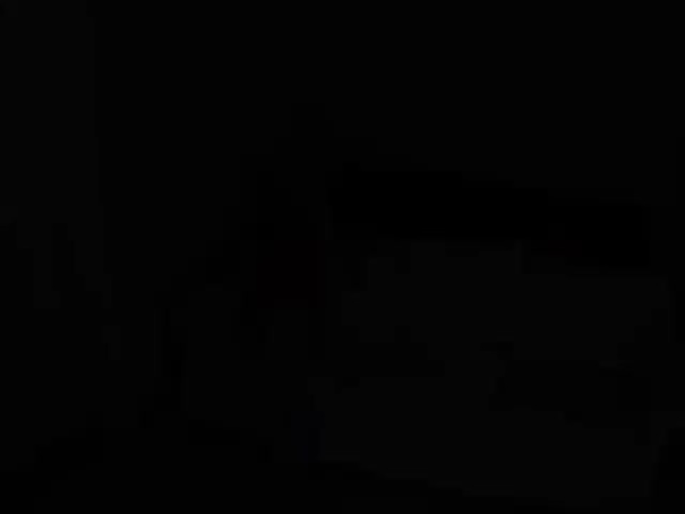 Slurping down the sausage!