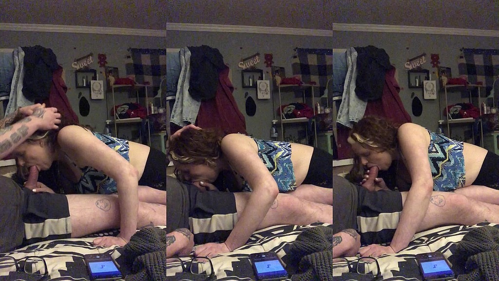 нападаючи на сусіда (Itsallybitch, Fat boi) going down on the neighbor (Itsallybitch, Fat boi)