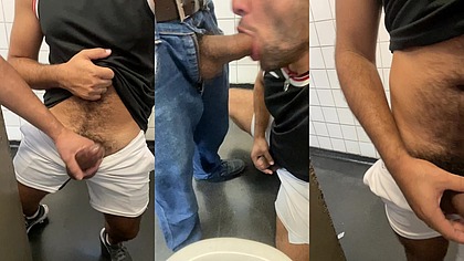 GAY GULOSO MAMOU A ROLA DO MADURO ATE ELE GOZAR.