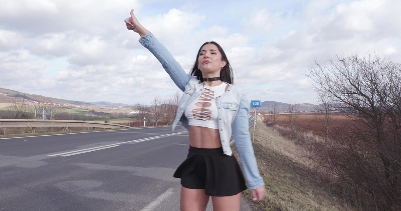 Hitch-hiking, 6on1, Nuria Millán, BWC, ATM, Balls Deep Anal, DAP, Deepthroat, Gapes, ButtRose, Cum in Mouth, Swallow GIO2723