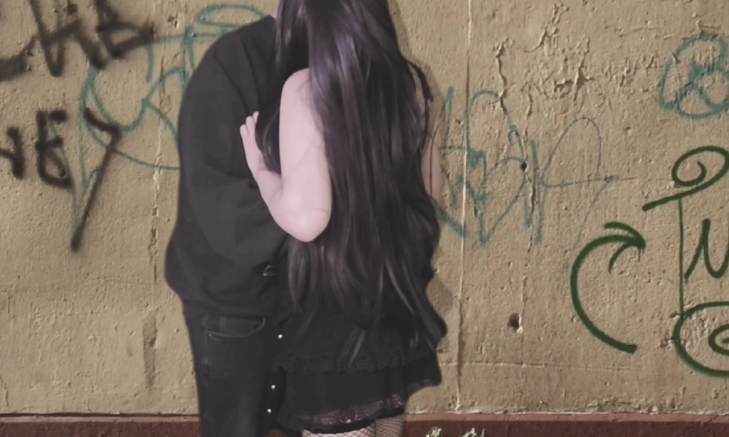 are you sure they won t see us? it s too risky, but tasty! do you really want me to fuck you here in public? sex on the street!! (sheer complete)