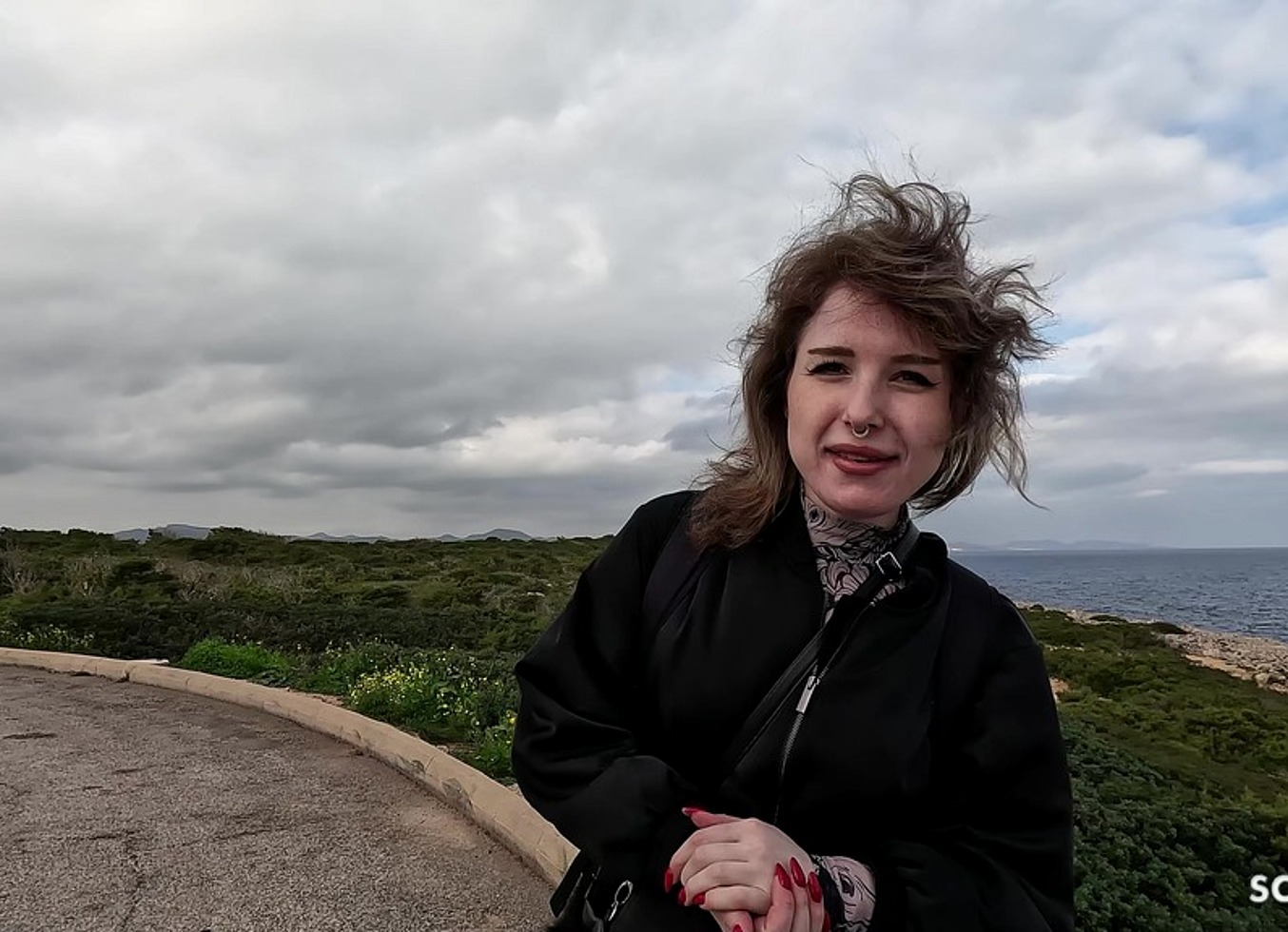 Dirty Curvy German Teen Talk To Quick No Condom Beach Fuck By Stranger And Let Him Cum In Her Mouth