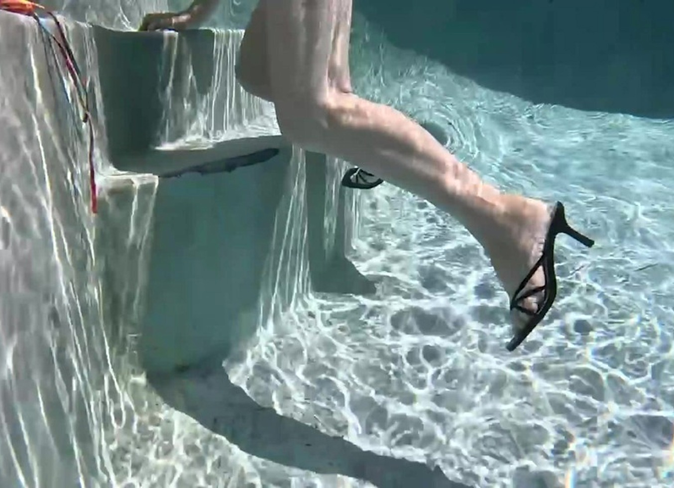 We Went Swimming In A Private Pool In Hawaii Kai