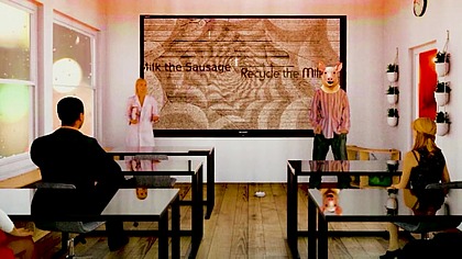 Become the Piggie and Lick the milk with the Kitty in your mind PIGGIEMAN MINDFUCK AUDIO