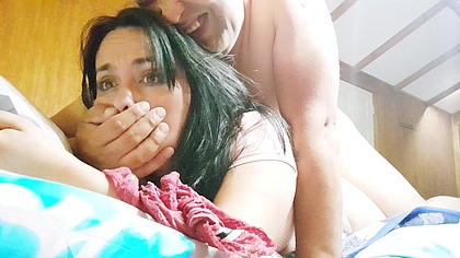 Morbid stepson enters his stepmother's room and gives her rough sex