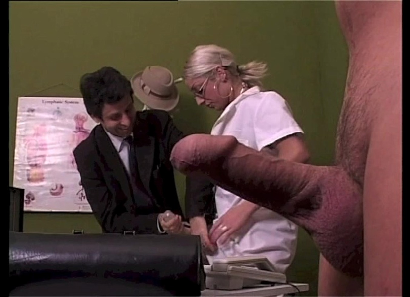 Dr. Jennifer Takes Cock and Gets Cum on Her Glasses