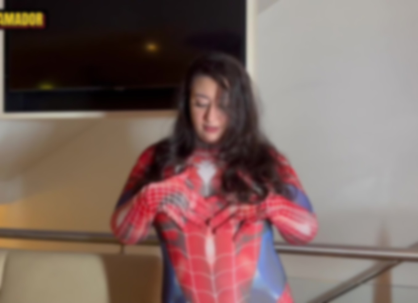 Spider Girl Adora Foder Com Pau Grande!