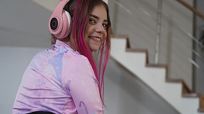 Naughty small teenager Bella Grey assfucked with DAP, DPP, DVP, DP NRX133