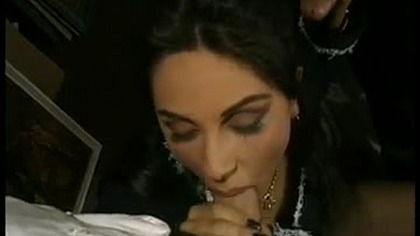 Mercedes Gets Her Hairy Snatch and Tight Asshole Screwed in a Wild DP