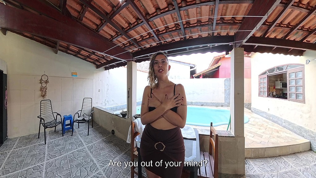reporter strips naked after being caught breaking into a house. (Victor SweetCoupleStories, Gabi SweetCoupleStories) reporter strips naked after being caught breaking into a house. (Victor SweetCoupleStories, Gabi SweetCoupleStories)