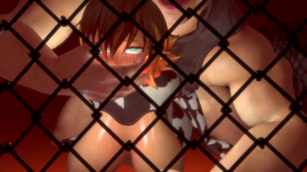: аніме корова дівчина жорстко анально стукає в секс-клітці (AnalVids.com) anime cow girl hard anal pounding in the sex cage ()