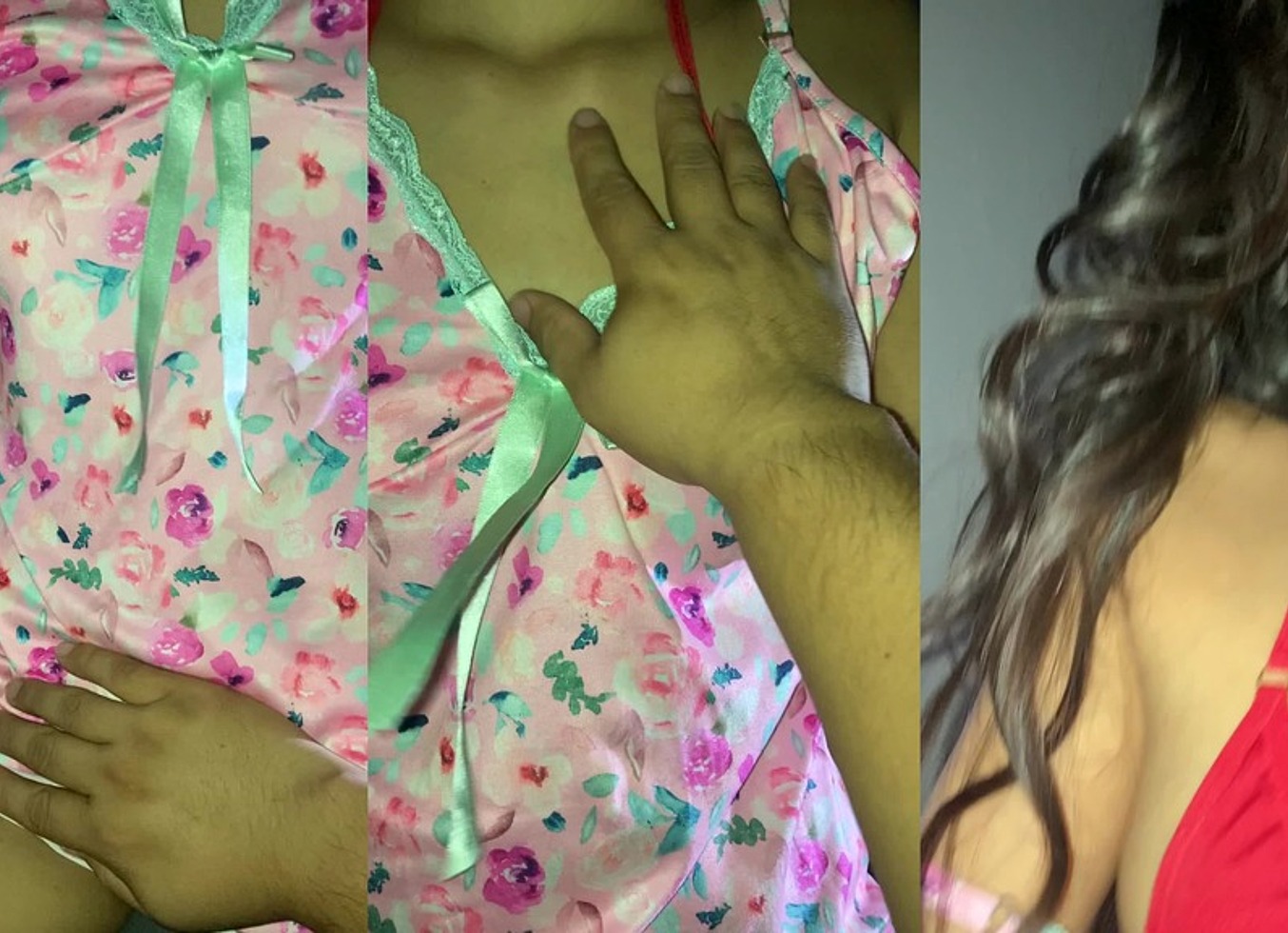 Little Teen 18 In Pajamas Is Surprised By Her Stepbrother. She Wants Her Ass Eaten