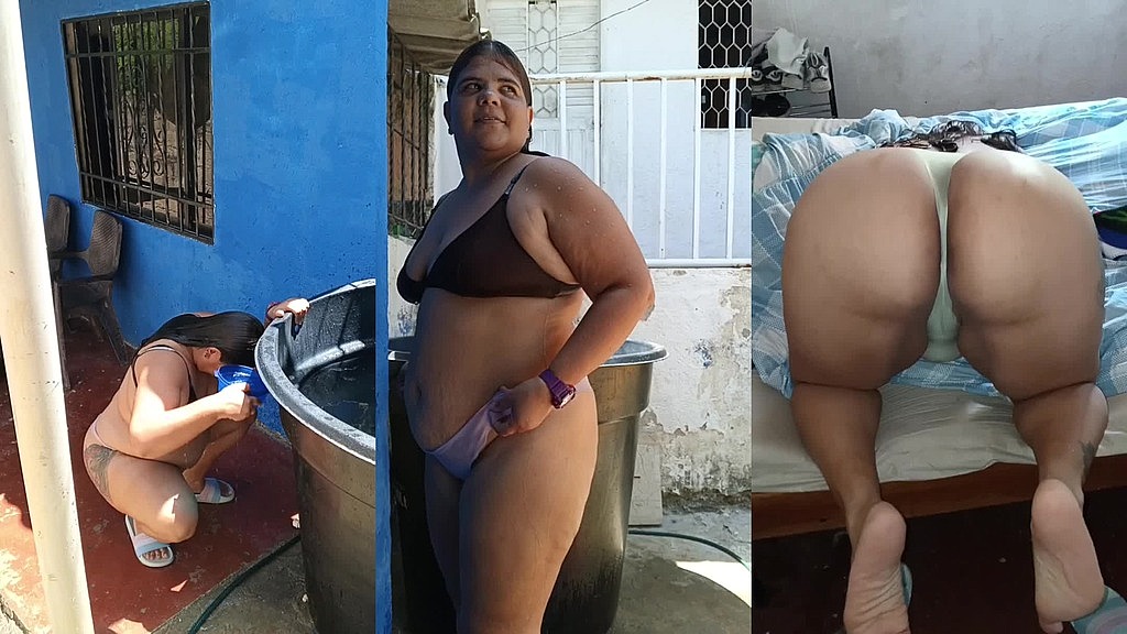 rico bano al aire libre mi vecino le gusta ver mi gran culo (Adribella69) rico bano al aire libre mi vecino le gusta ver mi gran culo (Adribella69)