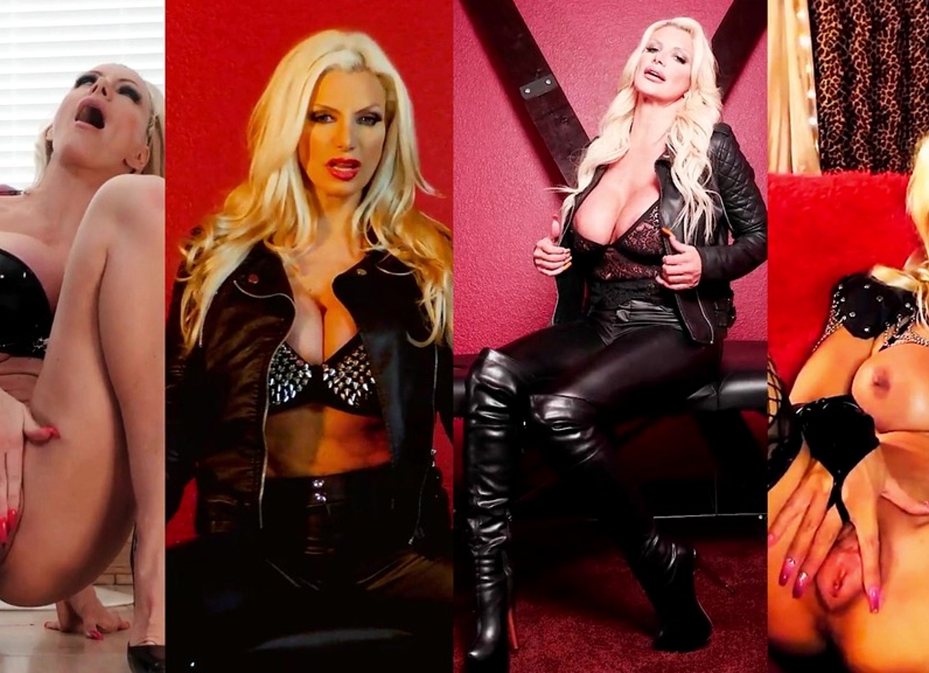 Stunning Horny Blonde Brittany Andrews Finger Fucks Her Needy Cunt!