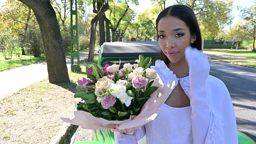 cheating bride to be lia lin gets pussy filled with big dick photographer s assistant