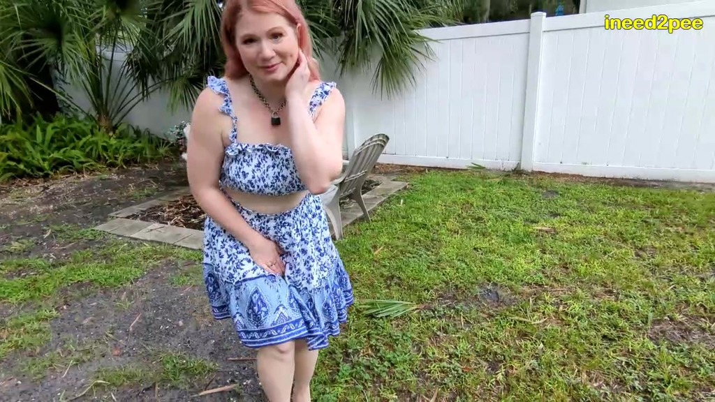 Ami Mercury Pissing Her Panties Omorashi