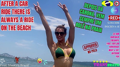 DEPOIS DA CARONA, VEM SEMPRE UM ROLE NA PRAIA