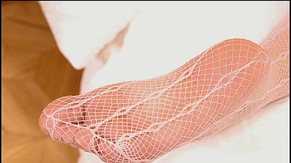 Rainboot babe relaxin the footsies!