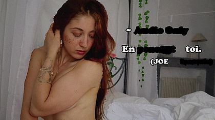 AUDIO ONLY - En pensant a toi. (Fr) Hier, je m'ennuyais dans mon lit, alors j'ai saisi mon Tascam, et je t'ai...