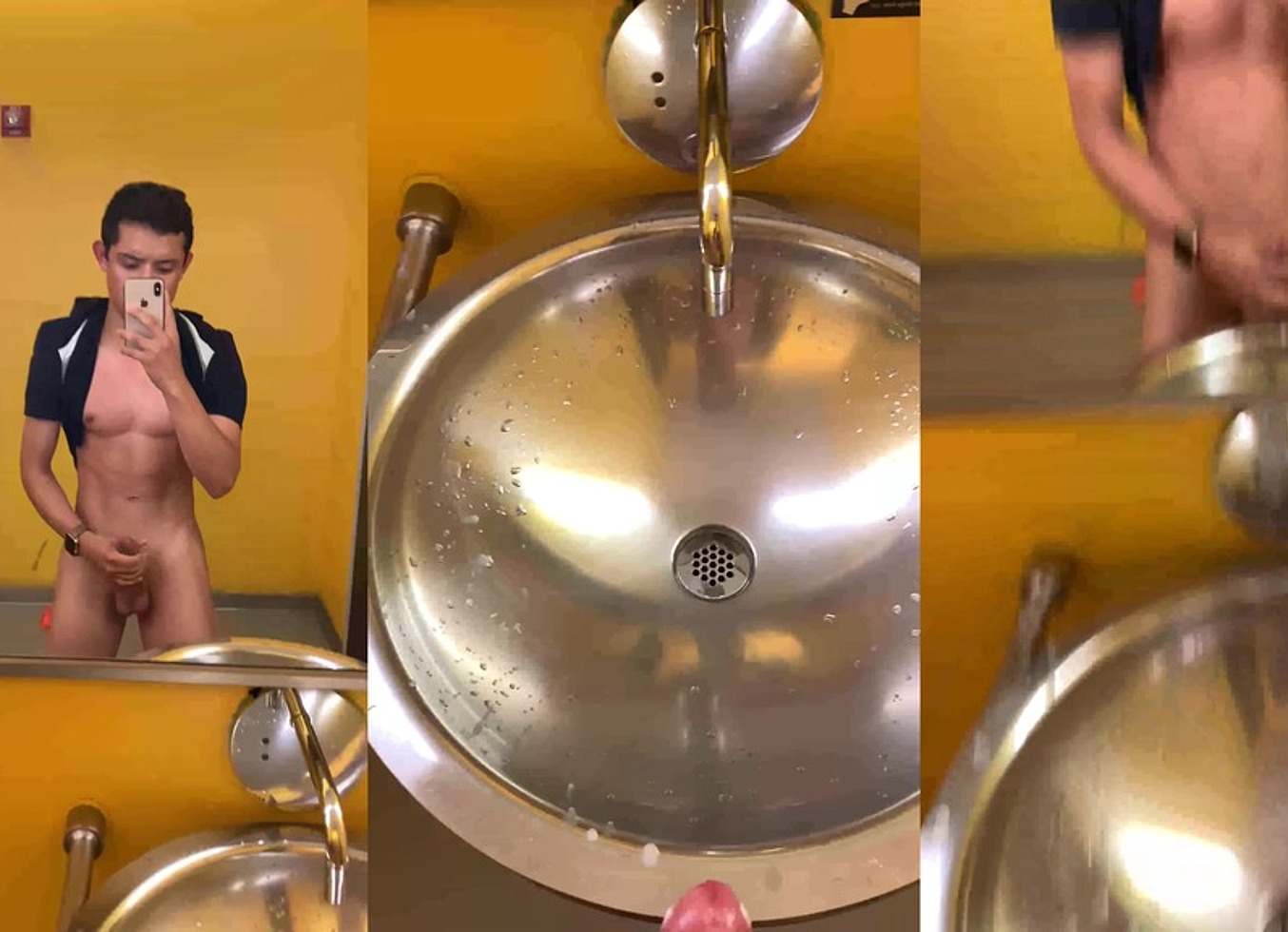Bathroom Cumshots