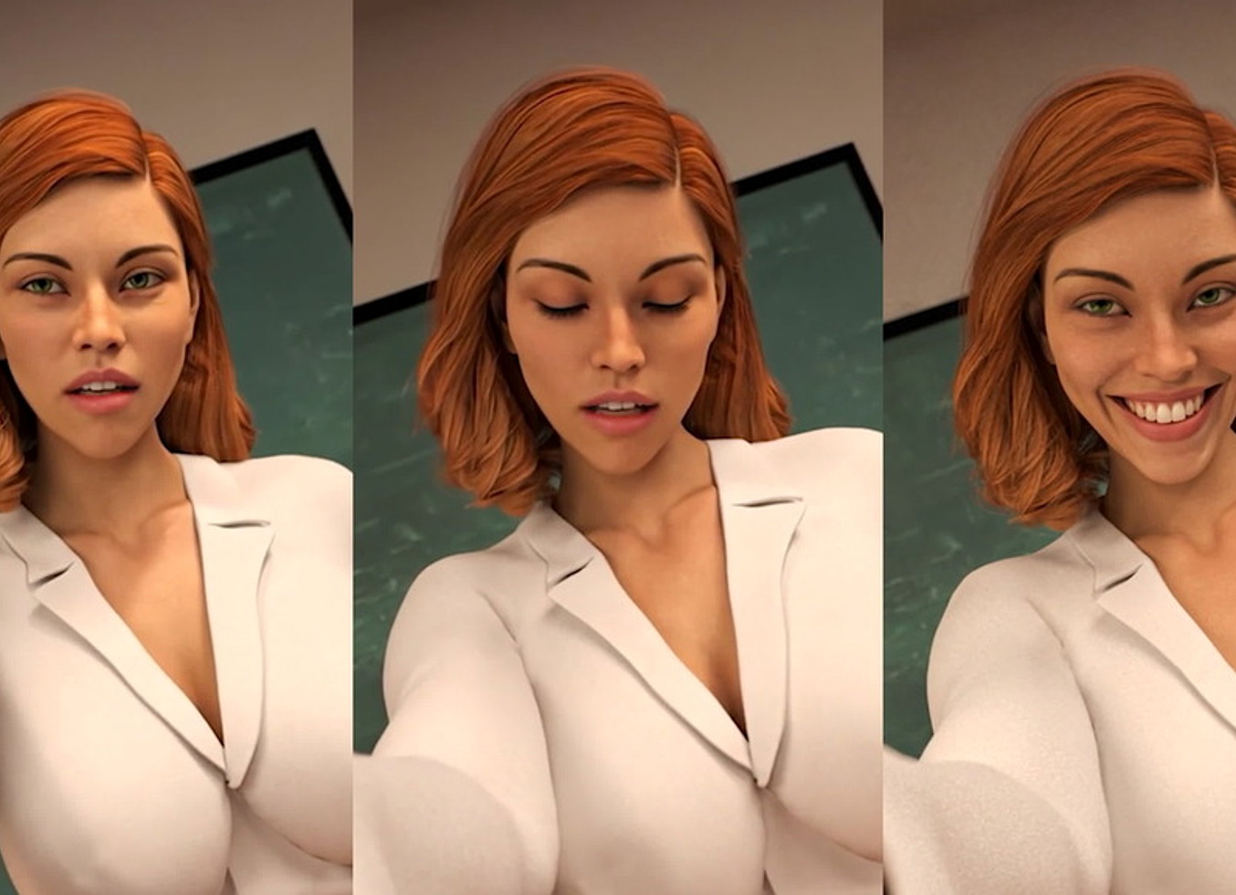 Mrs. Keagan Takes Some XXX Pics In Her Classroom