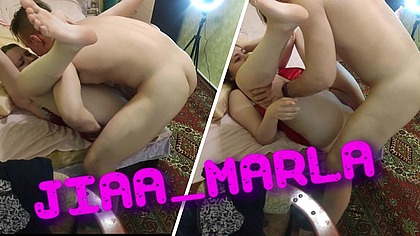 Wet girlfriend craves my thick cock