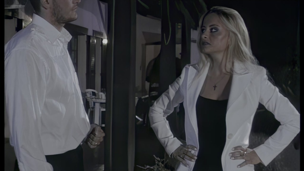 this blonde slut fucks her friend while giving her boyfriend a blowjob