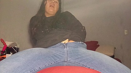 What Is Hiding Under My Jeans? - Masturbation and vibrator toy